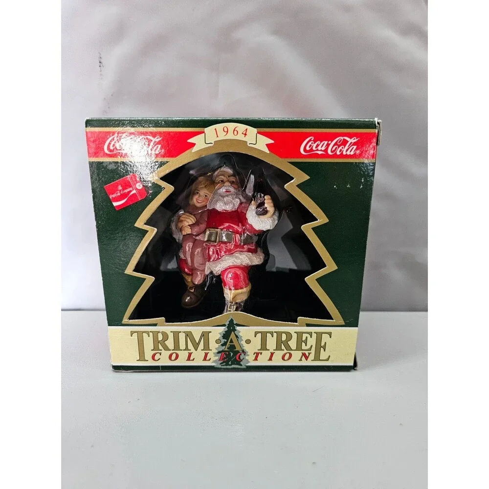 Coca Cola Trim A Tree Ornament 1995 1964 Things Go Better With Coke NIB